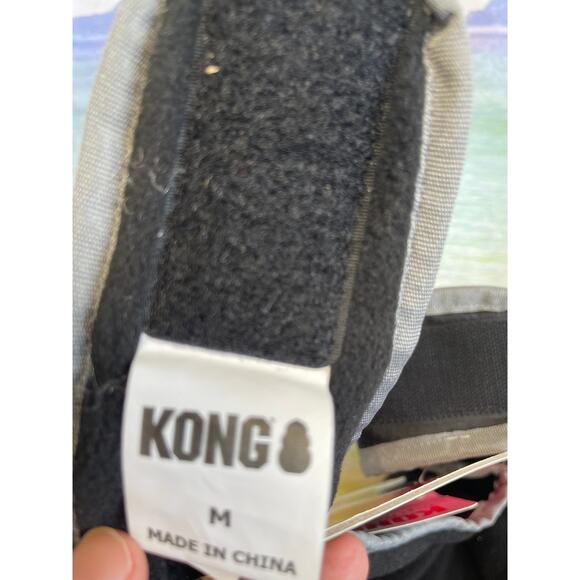 NWT KONG Dog Rip-Stop Water Resistant Reflective Black Blanket Jacket Size M - Picture 9 of 10